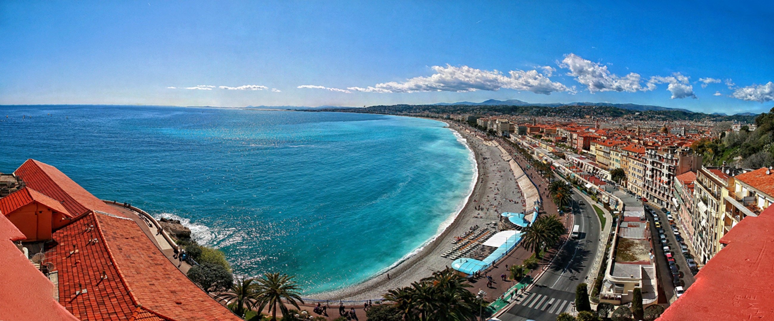 Vue de Nice depuis votre ancien guide